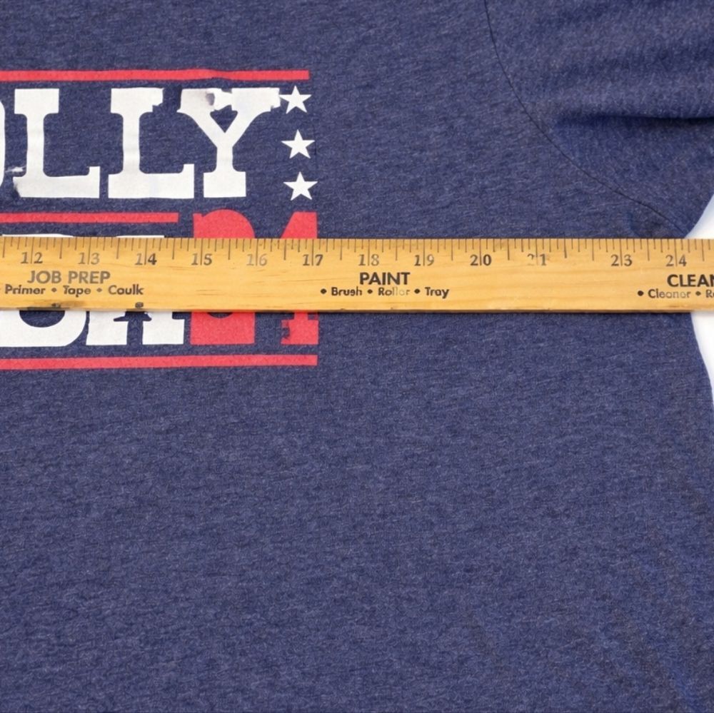 Dolly Reba 24 Graphic Tee 2XL Blue Country Music Shirt Unisex Crew Neck Women - Picture 6 of 8